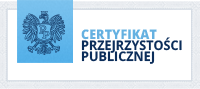 Certyfikat Przejrzyści Publicznej